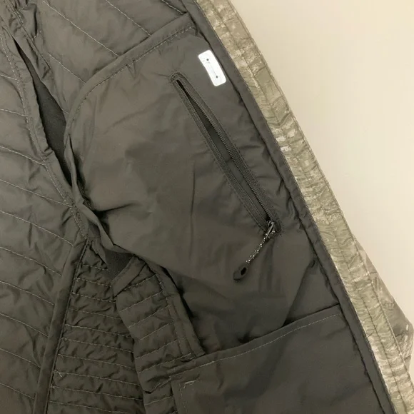 Eddie Bauer First Ascent Women’s Small Goose Down Green Puffer Down Jacket - Picture 8 of 14